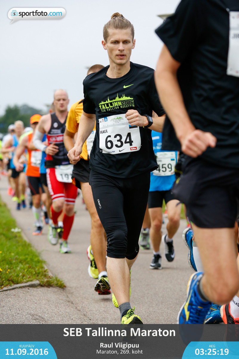 Raul jookseb SEB Tallinna Maratonil 2016